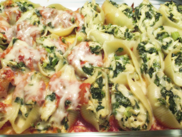 Chicken Stuffed Shells | I Heart Recipes