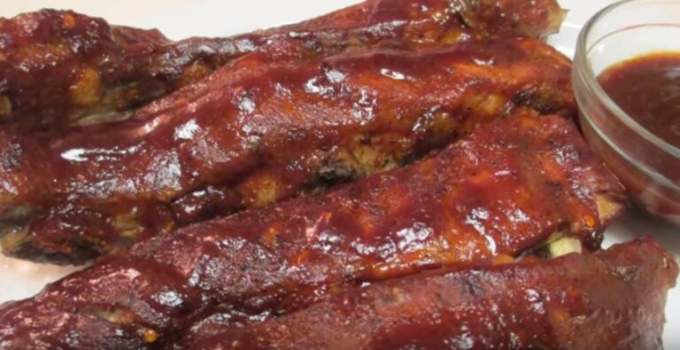 Spare Ribs with Homemade Barbecue Sauce | I Heart Recipes