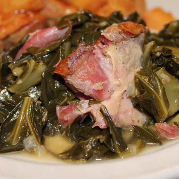 Soulful Cabbage and Collard Greens I Heart Recipes