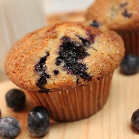 blueberry cheesecake muffins