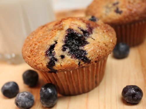 blueberry cheesecake muffins
