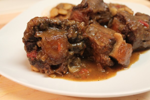 These Jamaican style oxtails are juicy and delicious.