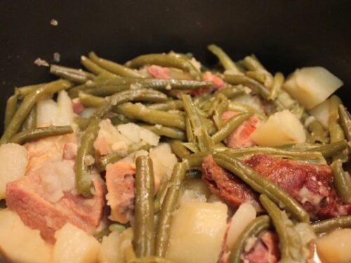 Southern Green Beans and Potatoes