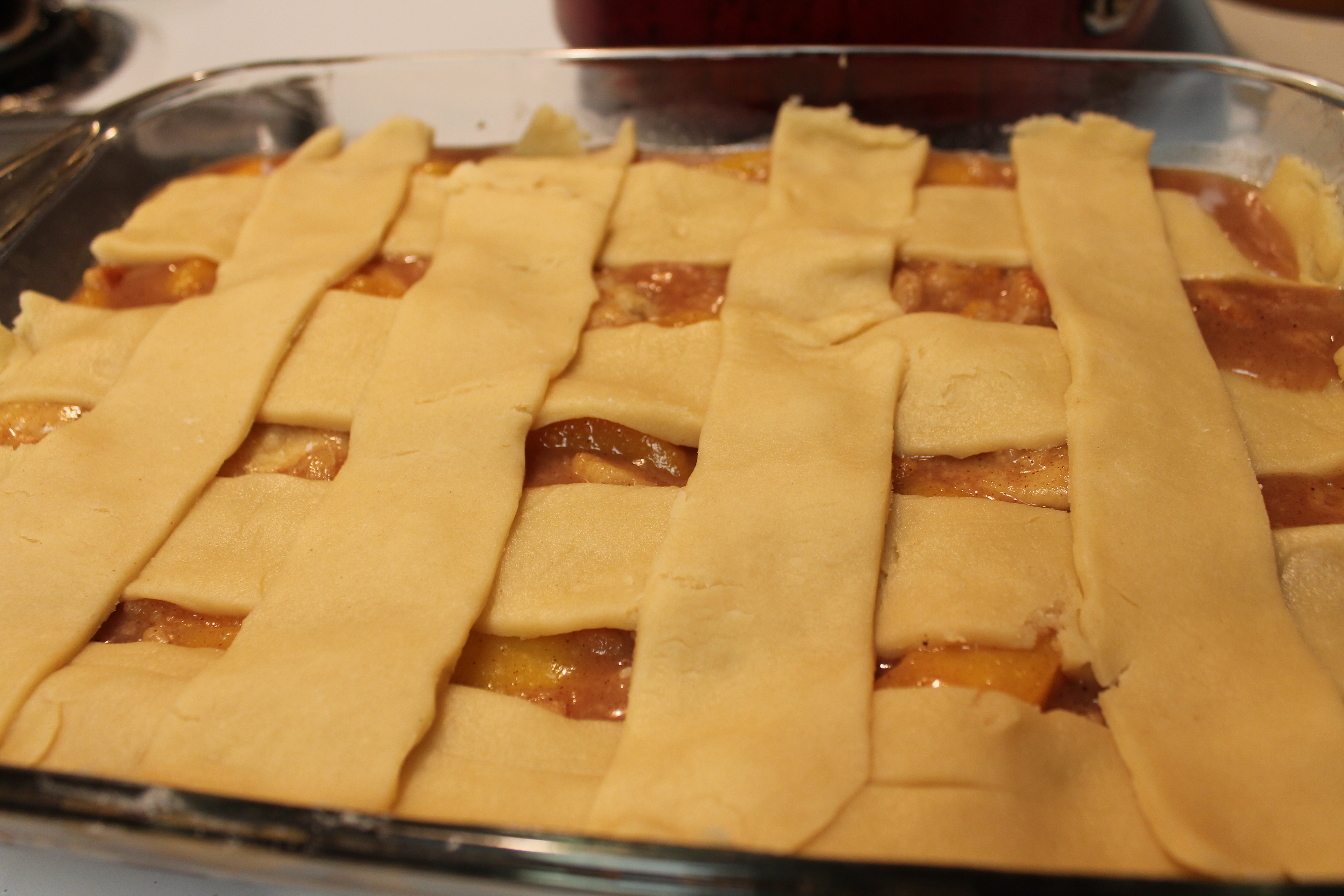 Grandma's Southern Peach Cobbler I Heart Recipes