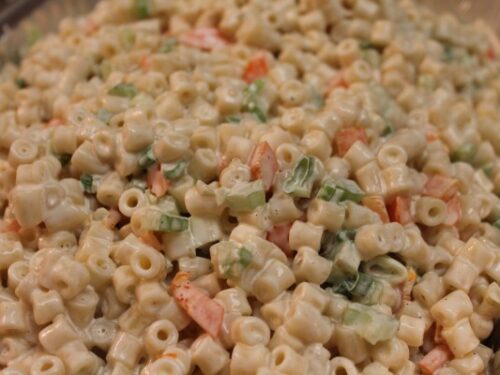 creamy macaroni salad