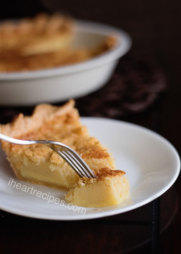 Take a bite of this deliciously sweet buttercream pie; it's the perfect, simple holiday pie. 