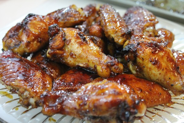 These baked Honey Chipotle Chicken Wings are perfect for Football Sunday! They are finger-licking good!