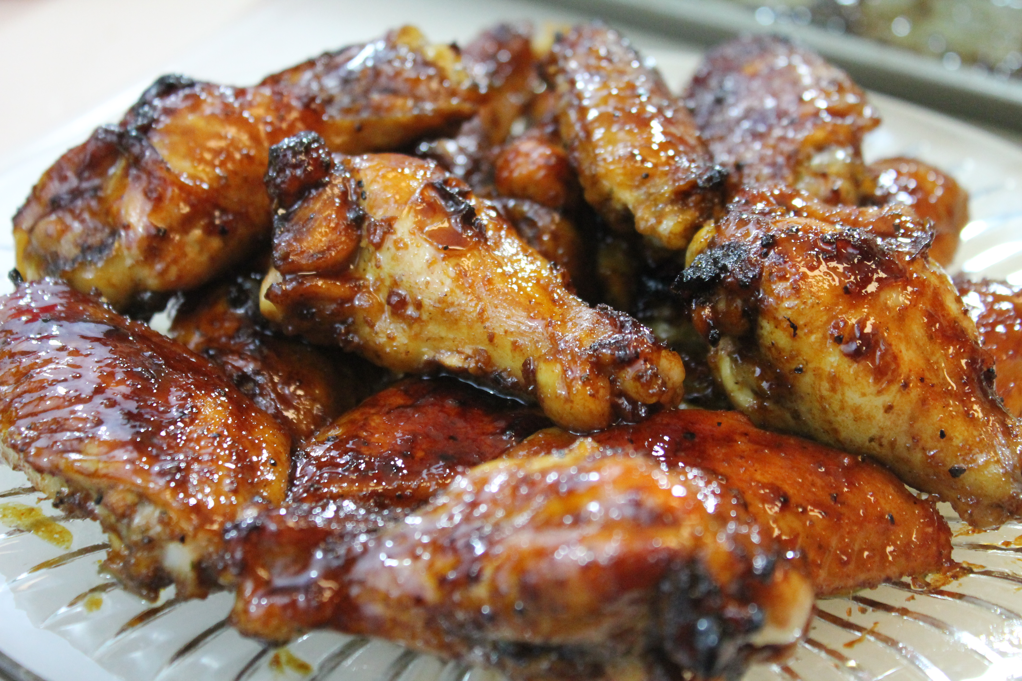 Honey Chipotle Chicken Wings I Heart Recipes