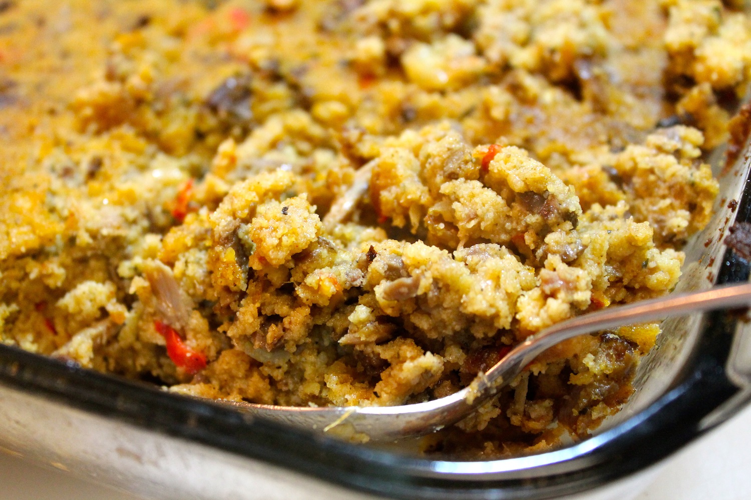 Easy Jiffy Cornbread Dressing (+ How-To Video)