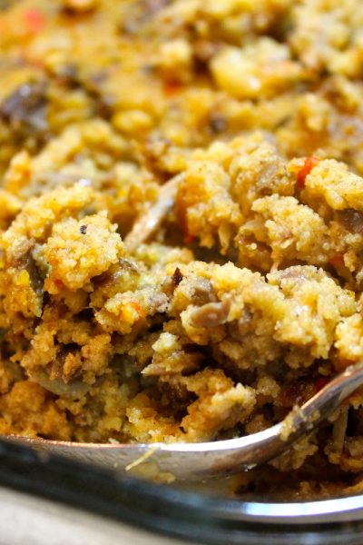 Easy Jiffy Cornbread Dressing (+ How-To Video)