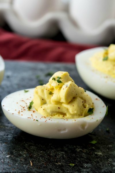 Southern Style Deviled Eggs Recipe | I Heart Recipes