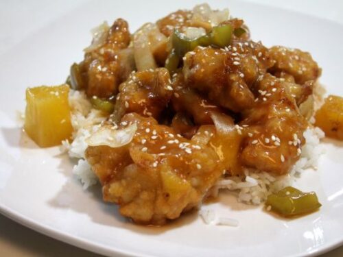 sweet and sour chicken
