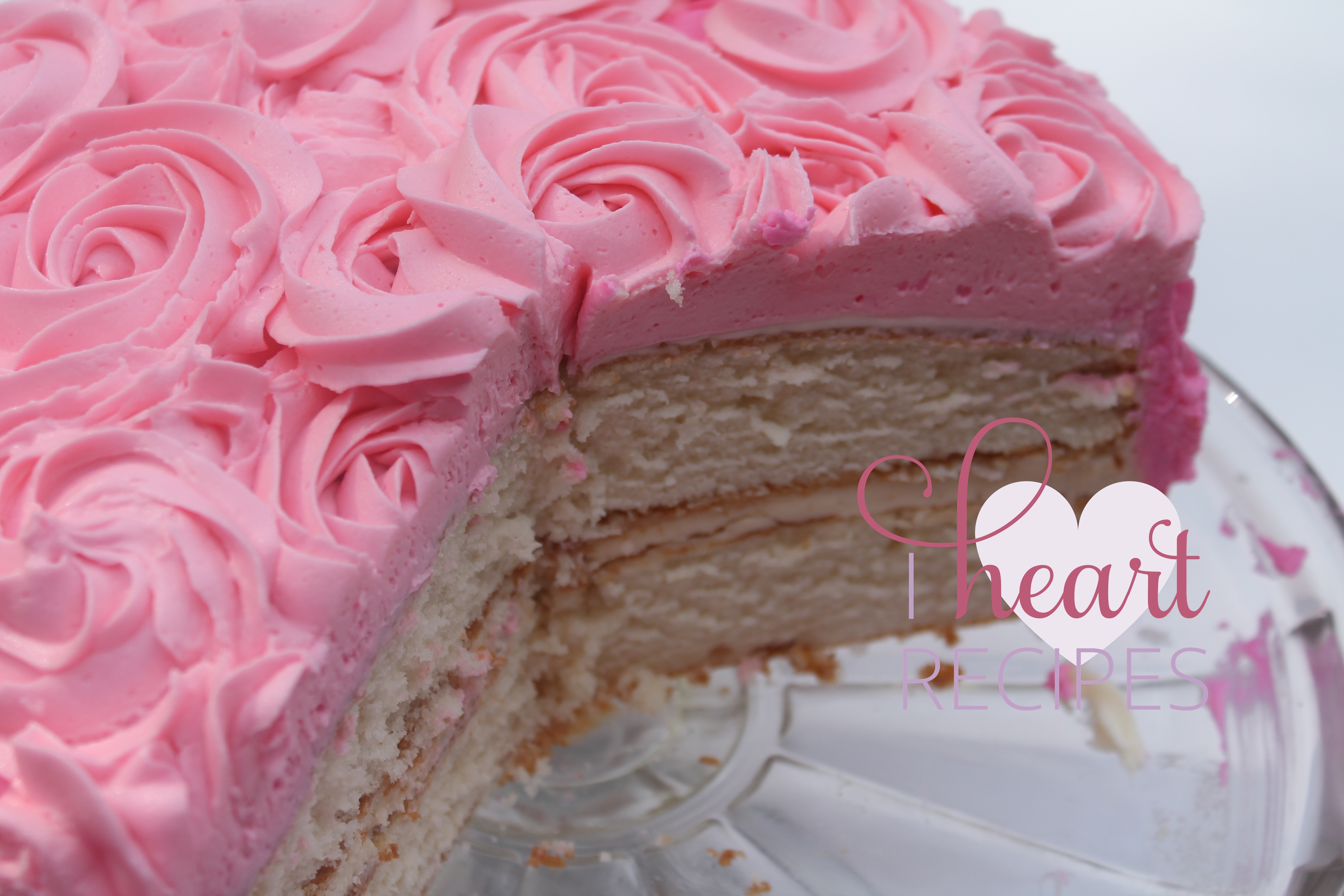 Moist Vanilla Cake I Heart Recipes
