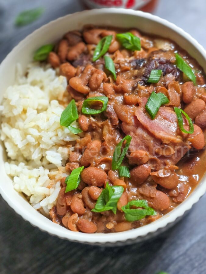Southern Pinto Beans and Ham Hocks Made in the Crock Pot