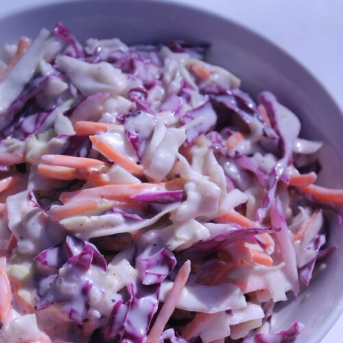 The Best Homemade Coleslaw Recipe (In Under 15 Minutes!)