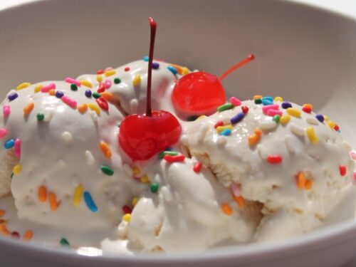 Homemade ice cream