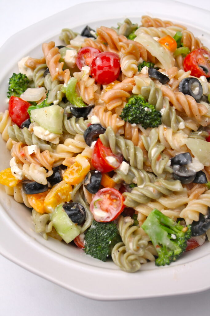 The Best Creamy Italian Pasta Salad | I Heart Recipes