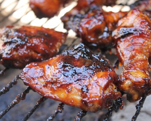 Hickory Smoked Barbecue Chicken