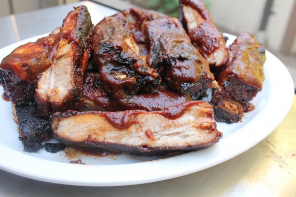 These sweet and saucy ribs are grilled to perfection