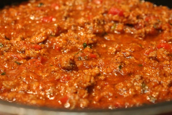 You can use canned chili for this Best Chili Cheese Frito Pie, but homemade chili is SO easy and SO worth it!