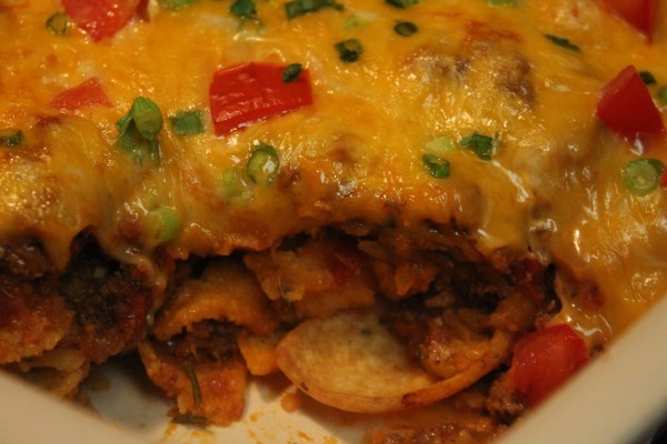 Your family will love this Best Chili Cheese Frito Pie!