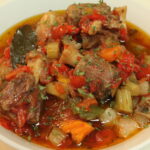 slow cooked oxtail stew