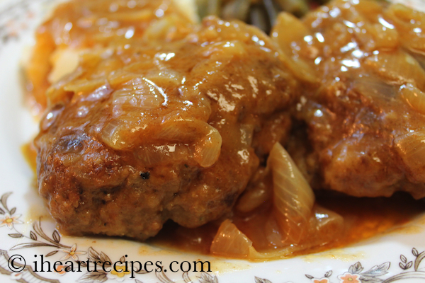 Onion Gravy Smothered Steak  Old Fashioned Southern Recipe!