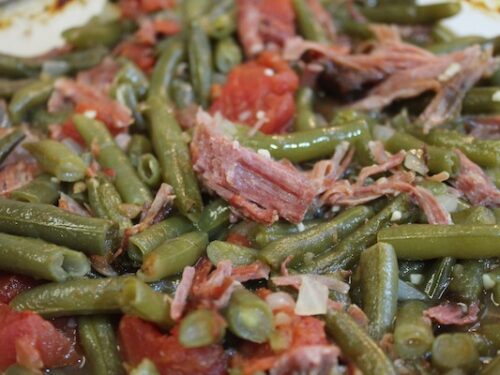 Southern Green Beans With Smoked Turkey I Heart Recipes