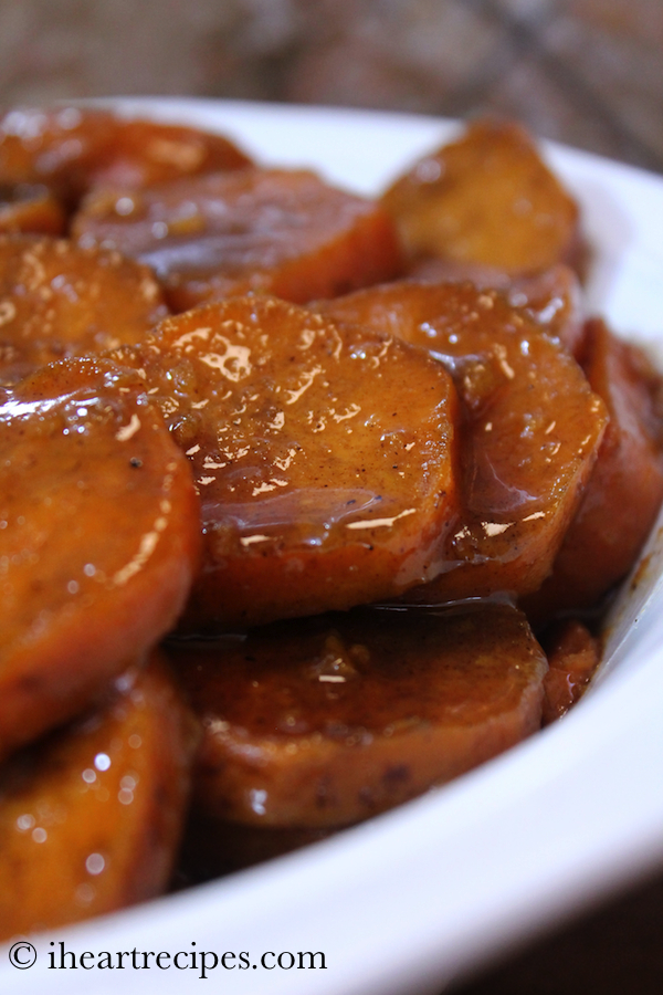 Slow Cooker Candied Yams I Heart Recipes