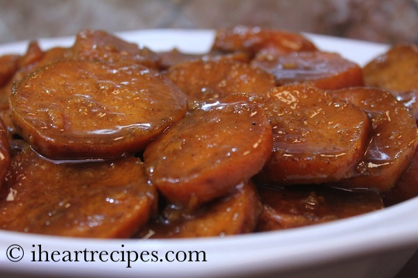 Baked Candied Yams Soul Food Style I Heart Recipes