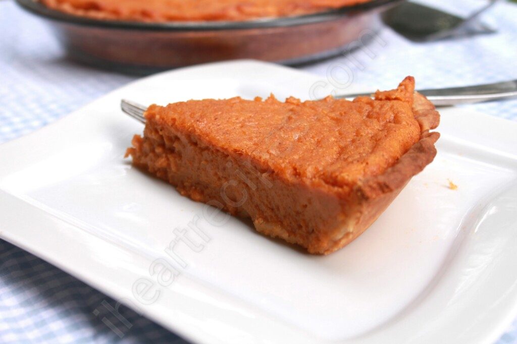 Sweet Potato Pie | I Heart Recipes