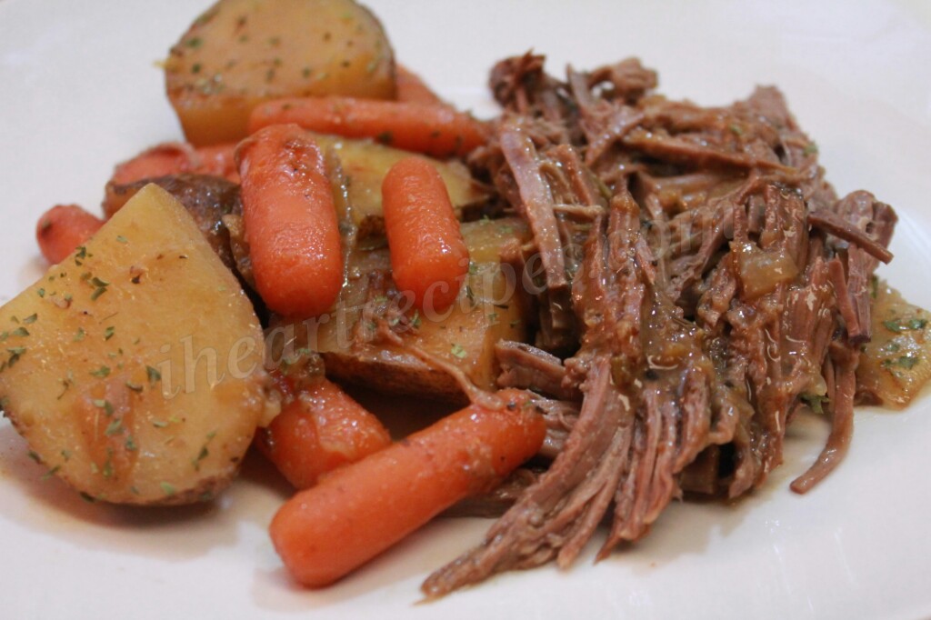 Easy Pot Roast Recipe | I Heart Recipes