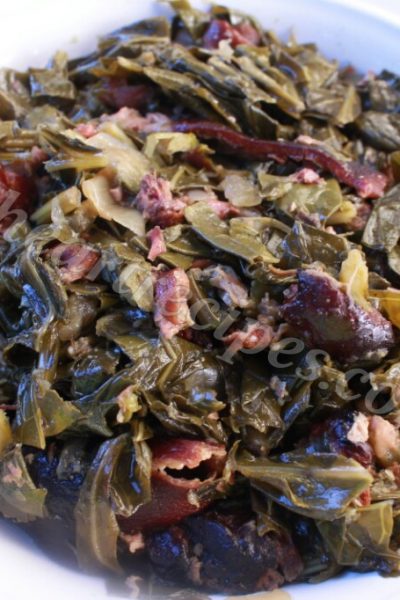 Crockpot Collard Greens Recipe - Dr. Davinah's Eats