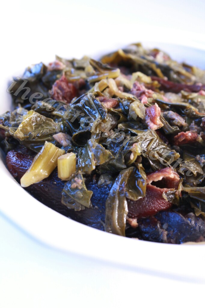 Crockpot Collard Greens Recipe - Moms with Crockpots