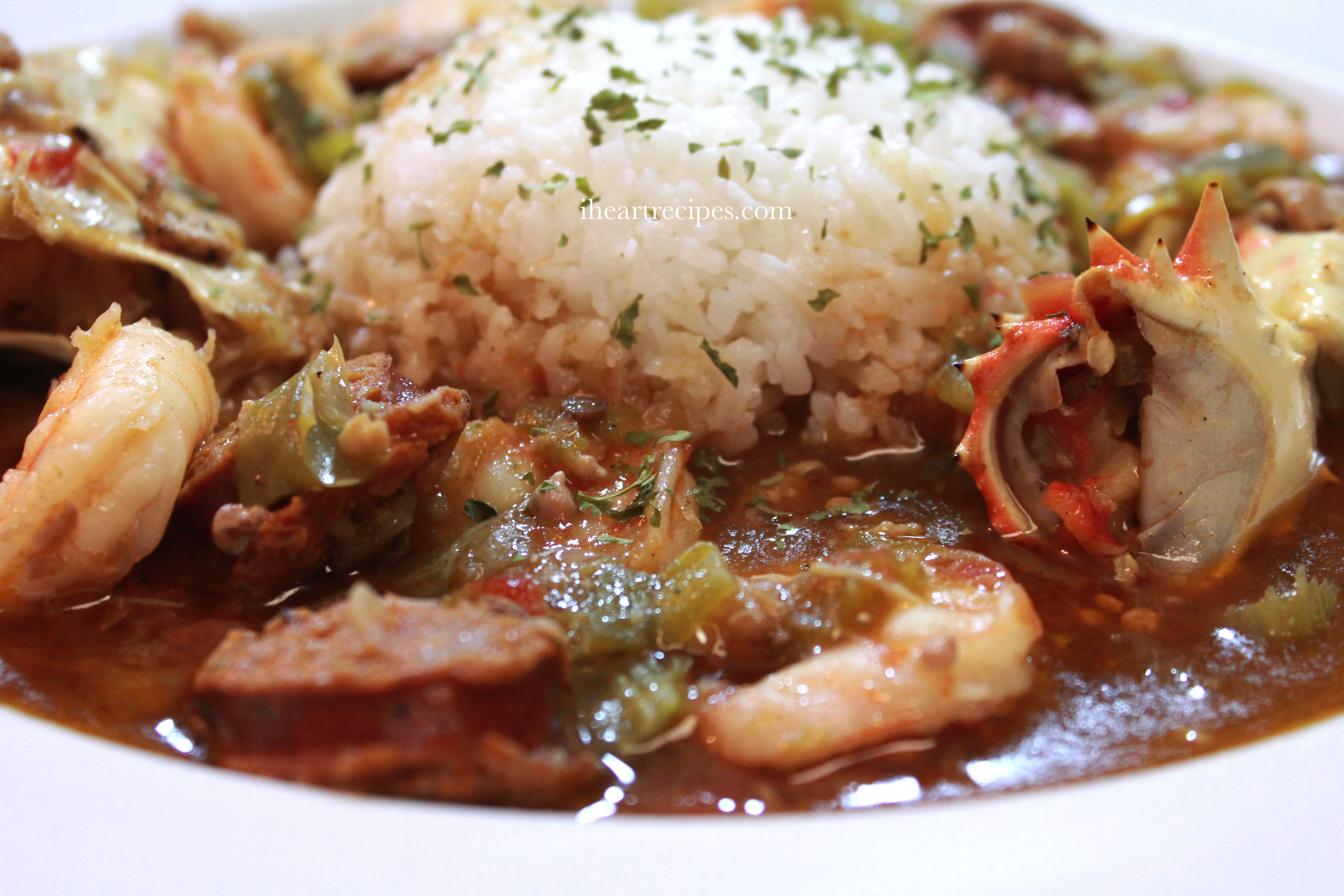 Add some spicy sausage to your gumbo for extra kick