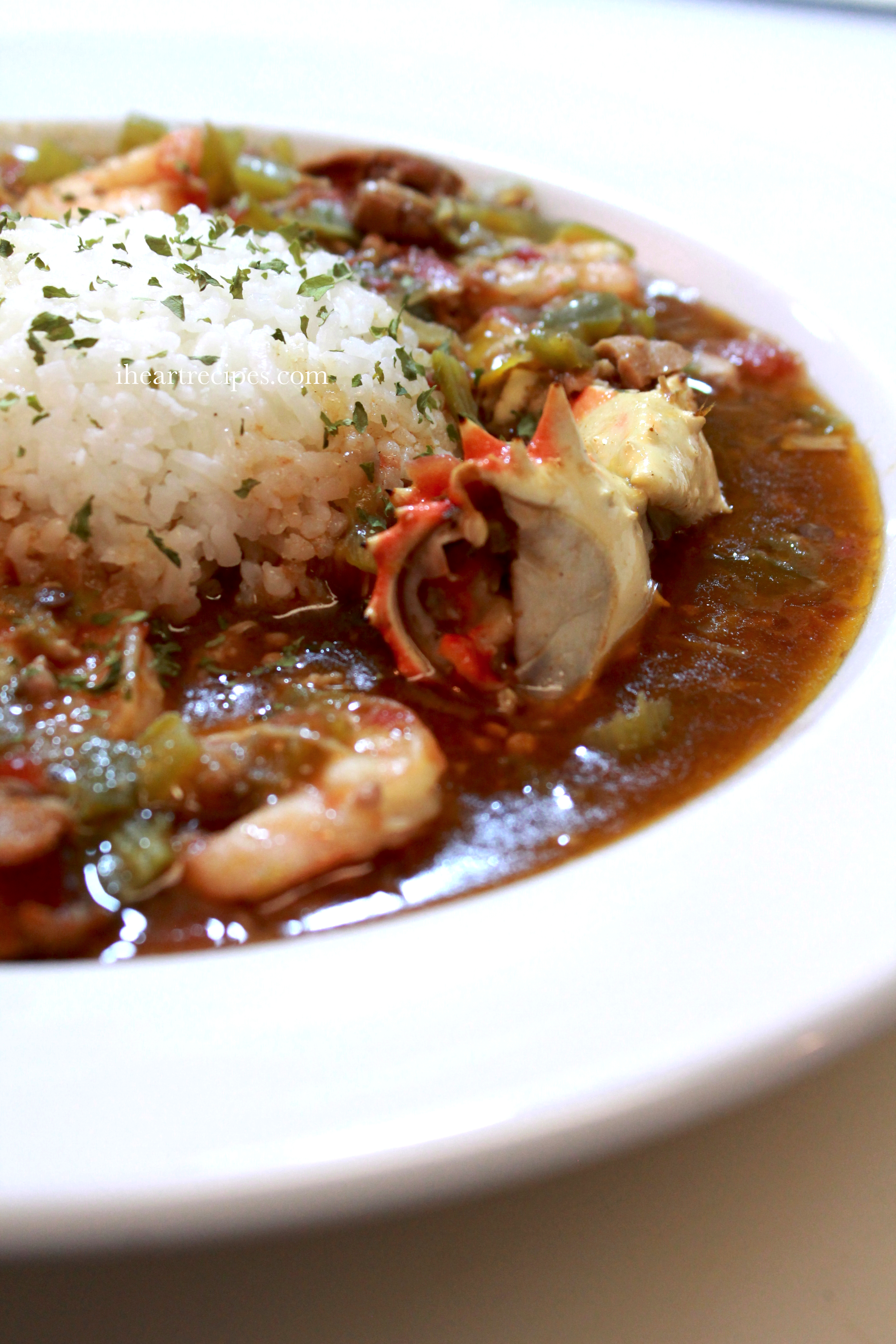 Chicken Seafood & Sausage Gumbo - SoupAddict