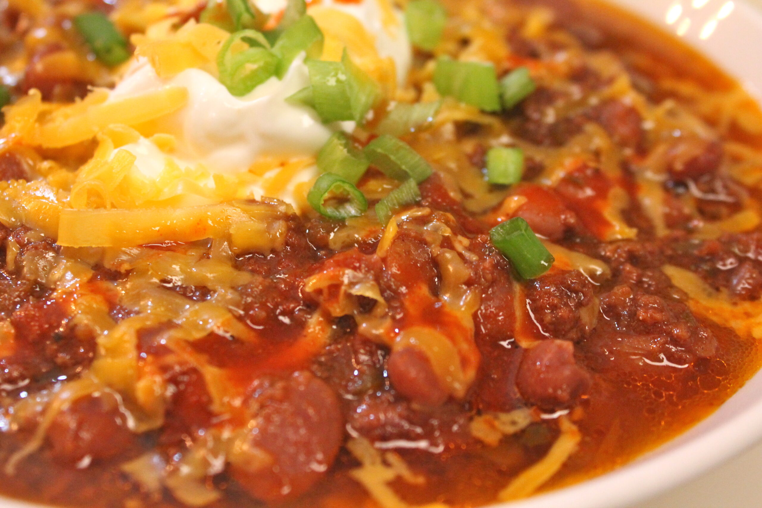 Slow Cooker Beef Chili with Beans - I Heart Recipes