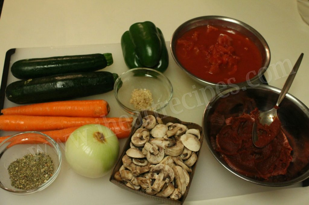 Homemade Vegetable Marinara Sauce I Heart Recipes