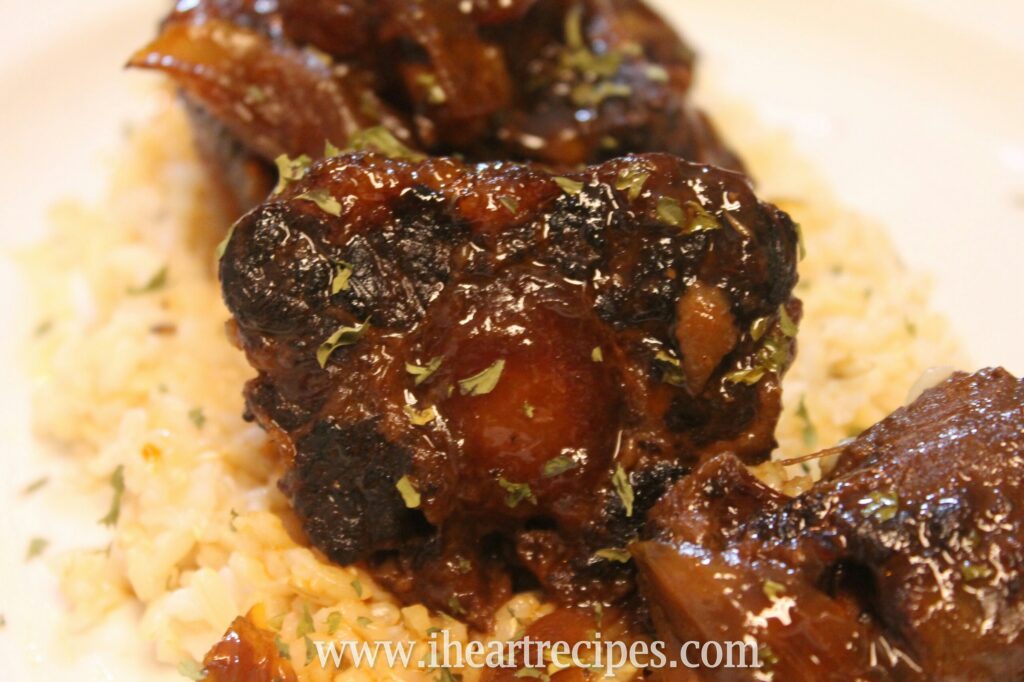 Slow Cooker Barbecue Oxtails I Heart Recipes