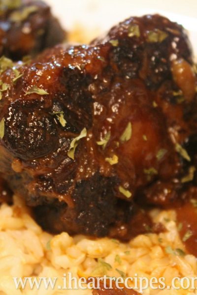 Slow Cooker Barbecue Oxtails | I Heart Recipes