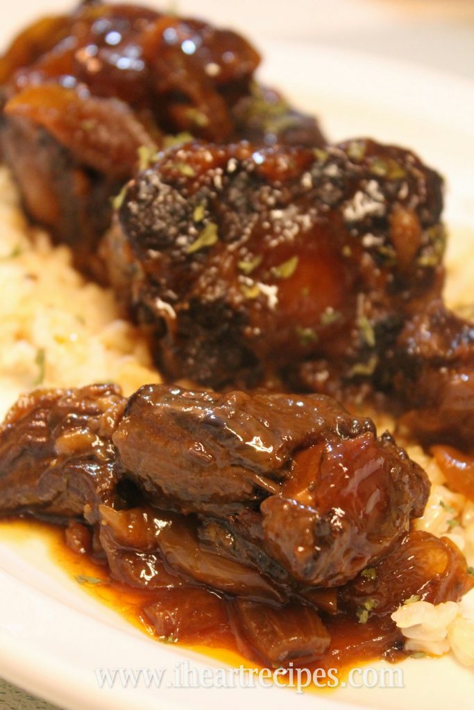 Slow Cooker Barbecue Oxtails | I Heart Recipes