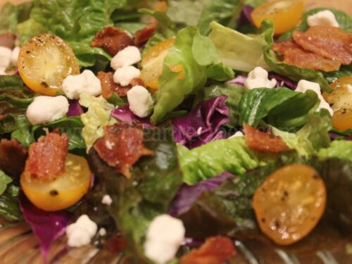 bacon goat cheese