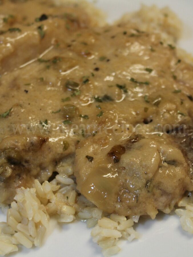 smothered pork chops
