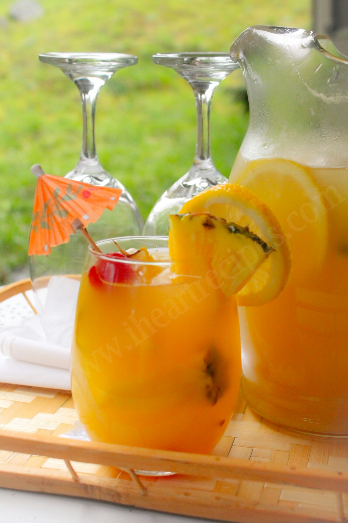 Use ripe fruit for the most flavorful mango lemonade