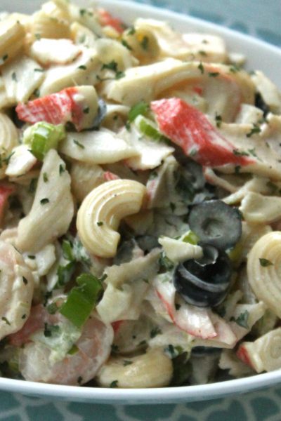 Seafood Macaroni Salad I Heart Recipes