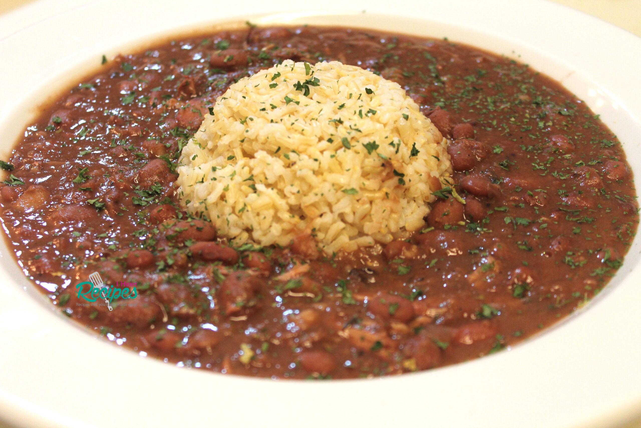 Slow Cooker Red Beans and Rice | I Heart Recipes