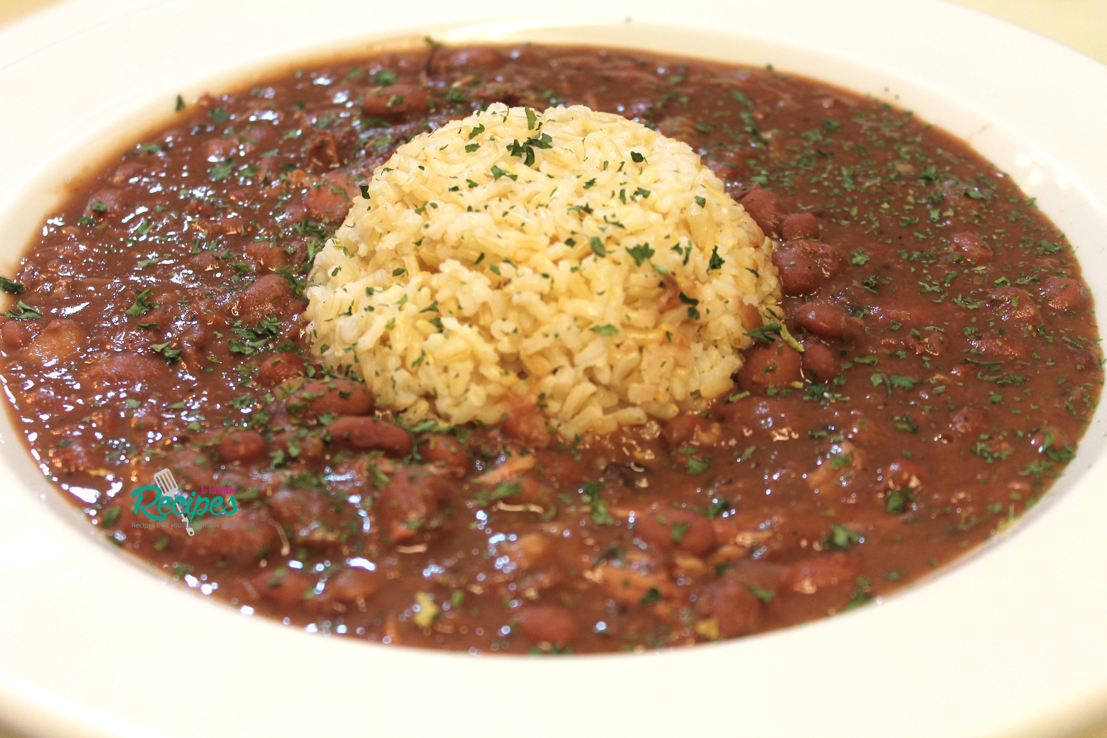 southern style rice and beans