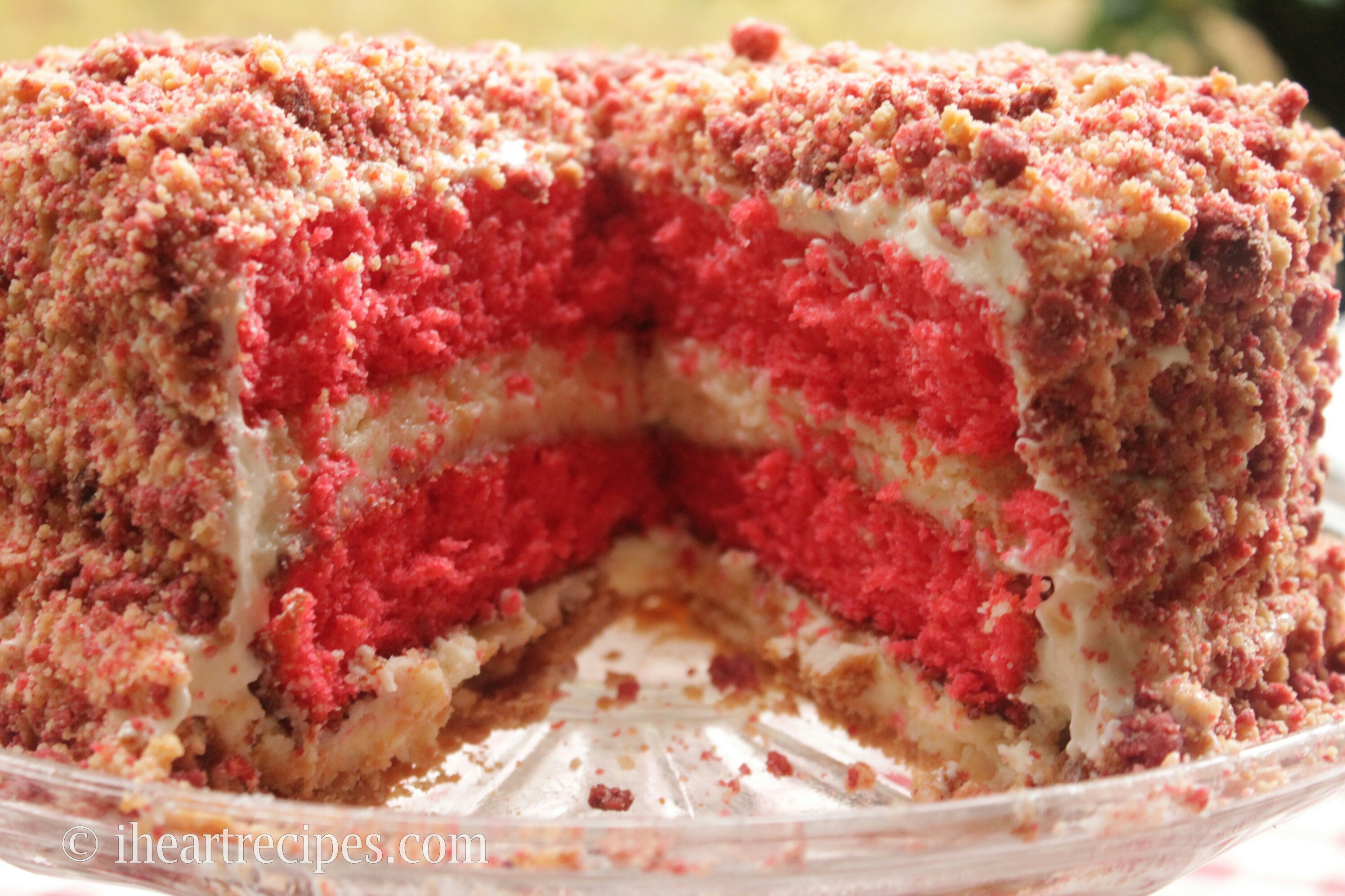 Strawberry Shortcake Cheesecake I Heart Recipes