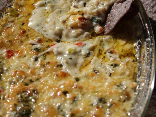 Bacon, Rainbow Chard, and Artichoke Dip
