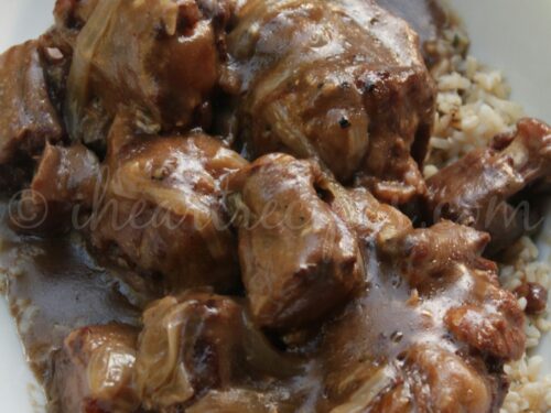 Smothered Oxtail